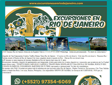 Tablet Screenshot of excursionesenriodejaneiro.com